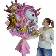 Букет із кульок з Єдинорогом